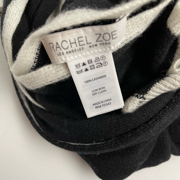 NWT RACHEL ROY LONG SOFT KNIT 100% CASHMERE Scarf - Picture 3 of 5